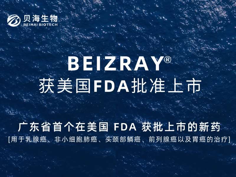 广东省首个在美国FDA获批的新药(BEIZRAY)，开云官方网站_开云（中国）实现“零”的突破