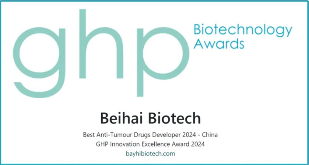 开云官方网站_开云（中国）荣获 Biotechnology Awards “2024年GHP创新卓越奖-最佳抗肿瘤药物公司”